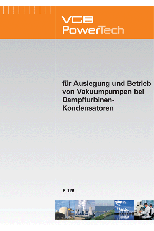 Empfehlungen für Auslegung und Betrieb von Vakuumpumpen bei Dampfturbinen-Kondensatoren - Print