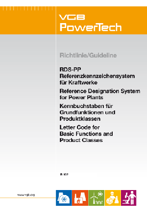 RDS-PP® Referenzkennzeichensystem für Kraftwerke - Kennbuchstaben für  Grundfunktionen und  Produktklassen / Reference Designation System for Power Plants - Letter Codes for  Basic Functions and  Product Classes - Print