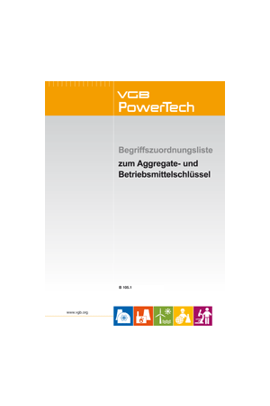 KKS Begriffszuordnungsliste zum Aggregate- und Betriebsmittelschlüssel (Deutsch) - ebook