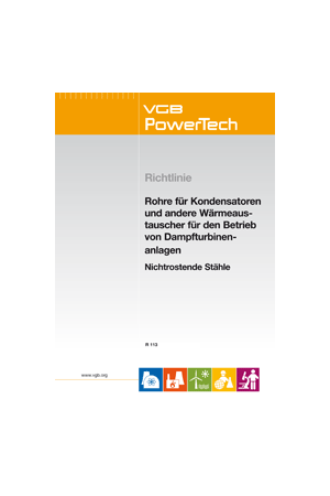 Rohre für Kondensatoren und andere Wärmeaustauscher für den Betrieb von Dampfturbinenanlagen - Nichtrostende Stähle - ebook