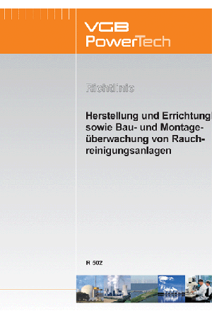 Herstellung und Errichtung sowie Bau- und Montageüberwachung von Rauchgasreinigungsanlagen - ebook