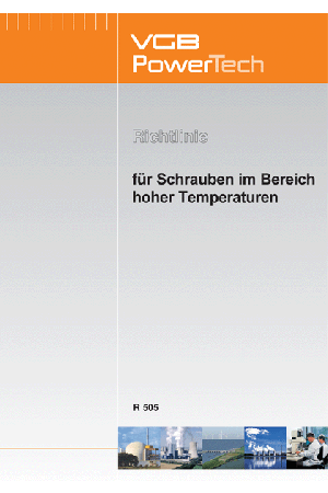 Richtlinie für Schrauben im Bereich hoher Temperaturen - ebook