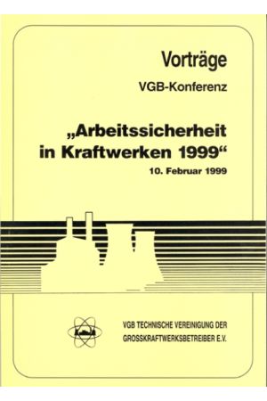 Arbeitssicherheit und Gesundheitsschutz in Kraftwerken 1999 - Print