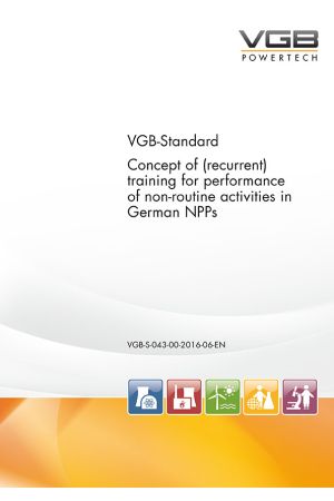 Concept of (recurrent) training for performance of non-routine activities in German NPPs - ebook