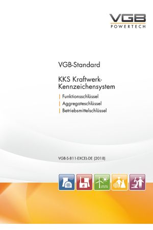 KKS Kraftwerk-Kennzeichensystem - Schlüsselteil: Funktionsschlüssel, Aggregateschlüssel, Betriebsmittelschlüssel - als Excel-Liste (Deutschsprachige Ausgabe)