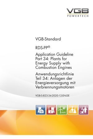 RDS-PP® - Anwendungsrichtlinie Teil 34: Anlagen der Energieversorgung mit Verbrennungsmotoren - Print
