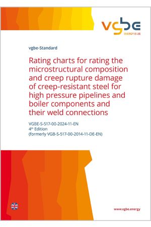 Rating charts for rating the microstructural composition and creep rupture damage of creep-resistant steel for high pressure pipelines and boiler components and their weld connections - Print