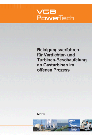 Reinigungsverfahren für Verdichter und Turbinenbeschaufelungen an Gasturbinen im offenen Prozeß - ebook