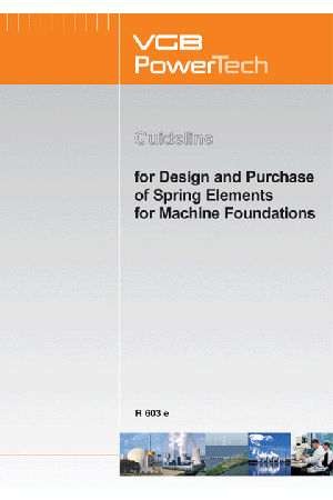 Guideline for Design and Purchase of Spring Elements for Machine Foundations - ebook