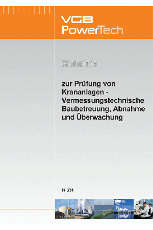 VGB-Richtlinie zur Prüfung von Krananlagen - ebook