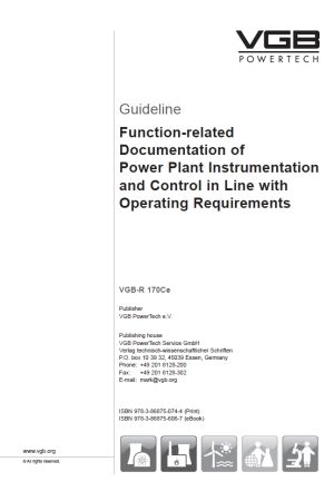 Function-related Documentation of Power Plant Instrumentation and Control in Line with Operating Requirements - ebook
