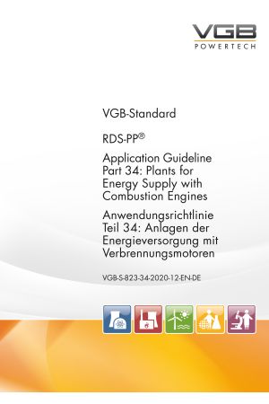 RDS-PP® - Anwendungsrichtlinie Teil 34: Anlagen der Energieversorgung mit Verbrennungsmotoren - ebook