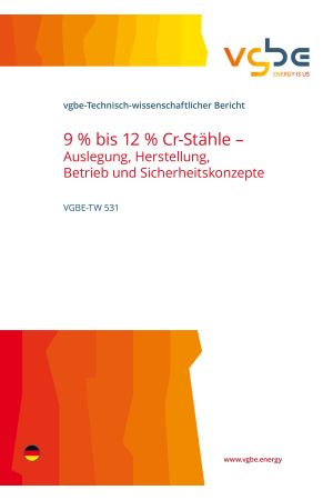 9 % bis 12 % Cr-Stähle – Auslegung, Herstellung, Betrieb und Sicherheitskonzepte - ebook