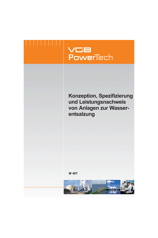 Konzeption, Spezifizierung und Leistungsnachweis von Anlagen zur Wasserentsalzung - ebook