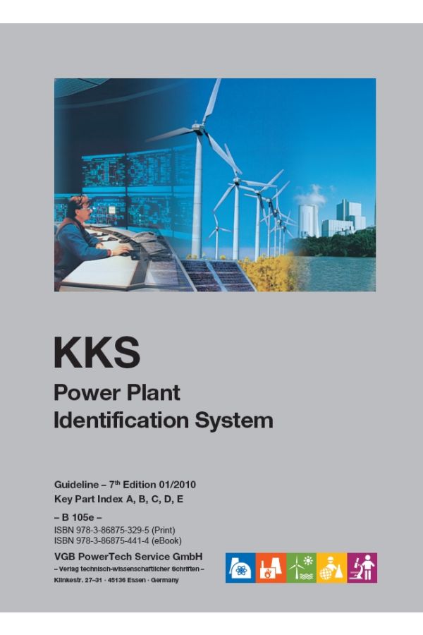 KKS Identification System for Power Plants (English, ebook, new edition available) - ebook