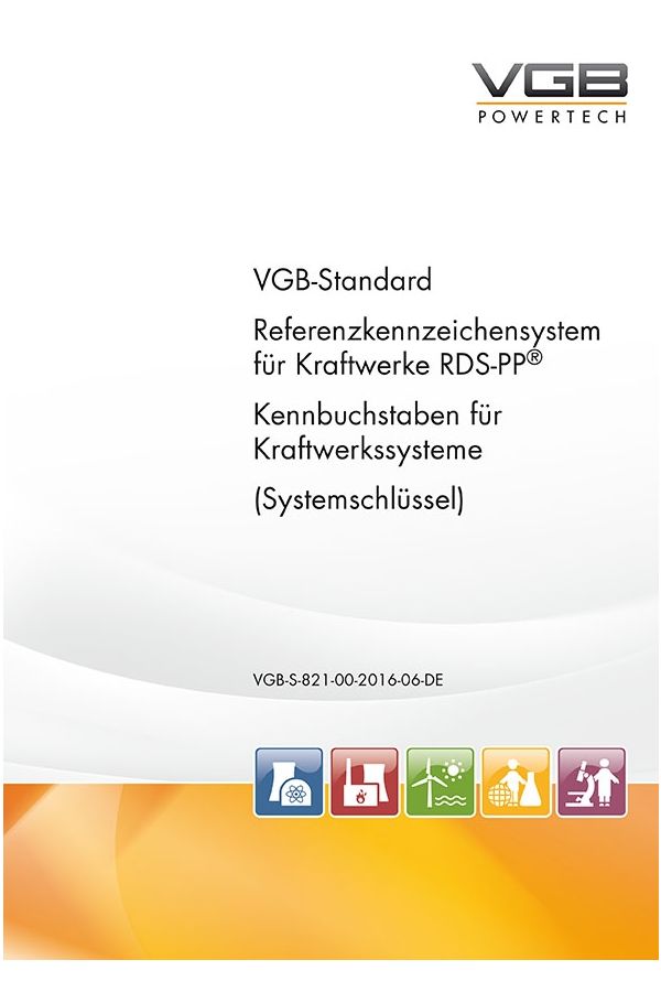 RDS-PP®  Reference Designation System for Power Plants - Letter Code for Power Plant Systems (System Key / ENGLISH) - ebook