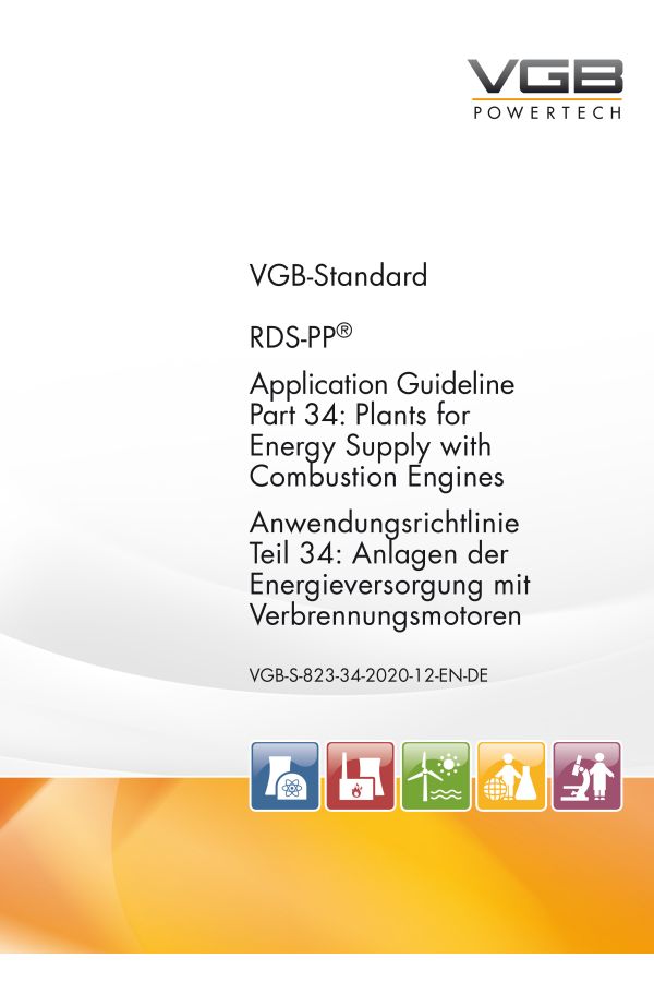 RDS-PP® - Anwendungsrichtlinie Teil 34: Anlagen der Energieversorgung mit Verbrennungsmotoren - Print