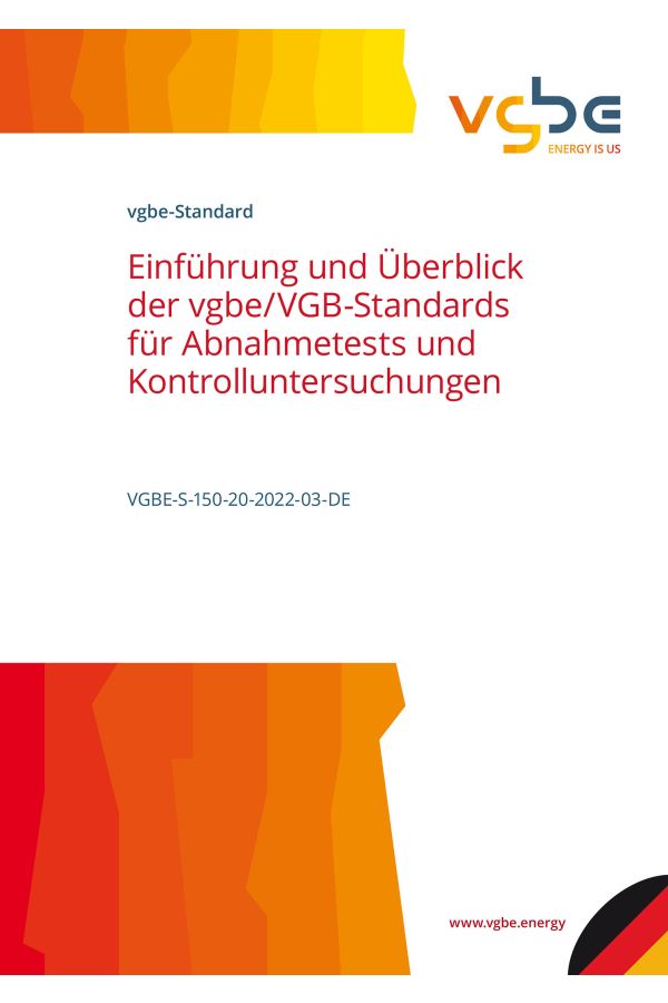 Einführung und Überblick der VGB-Standards für Abnahmetests und Kontrolluntersuchungen 2022, ebook, kostenlos