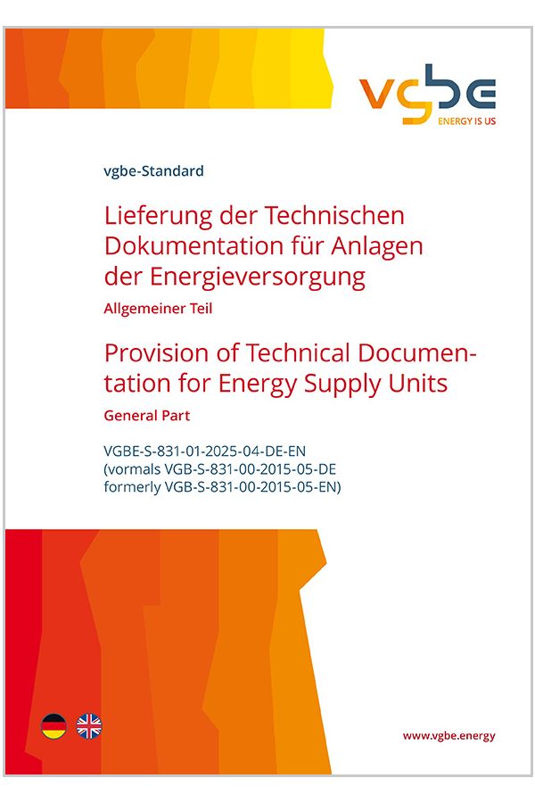 Lieferung der Technischen Dokumentation für Anlagen der Energieversorgung - Allgemeiner Teil / Provision of Technical Documentation for Energy Supply Units - General Part - Print