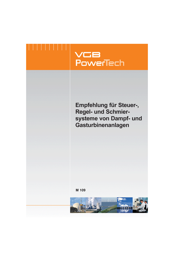 Empf. für Steuer-, Regel- und Schmiersysteme von Dampf- und Gasturbinenanlagen - ebook