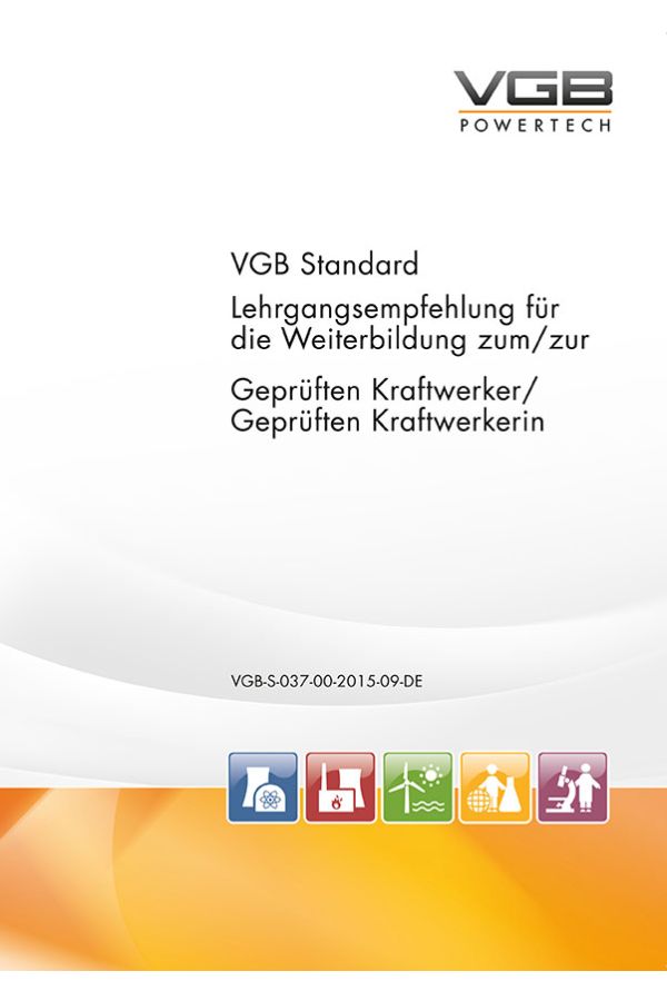 Lehrgangsempfehlung für die Weiterbildung zum/zur Geprüften Kraftwerker/Kraftwerkerin - Print