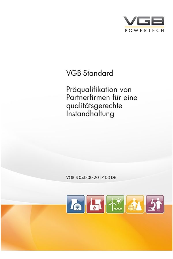 Präqualifikation von  Partnerfirmen für eine  qualitätsgerechte  Instandhaltung - ebook