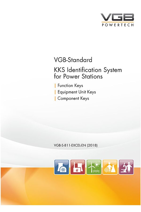 KKS Identification System for Power Stations - Key Part: Function Keys, Equipment Unit Keys, Component Keys - Excel-table (English edition)