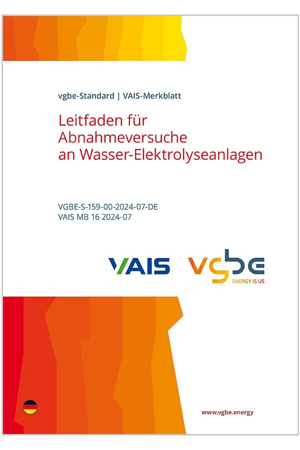 Leitfaden für Abnahmeversuche an Wasser-Elektrolyseanlagen - Print